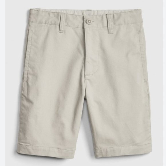 NEW! Kids Uniform Khaki Shorts with Gap Shield - Size 10 Husky - Picture 1 of 1